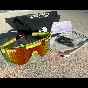 PIT VIPER THE 1993 POLARIZED 2000 SUNGLASSES